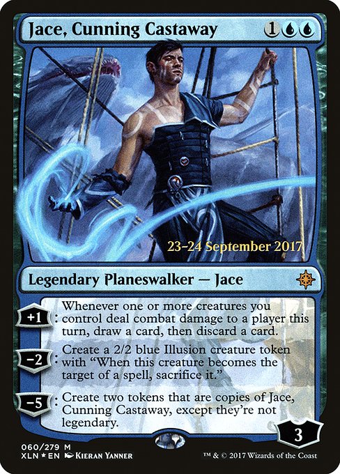 Jace, Cunning Castaway (60s) [Ixalan Promos]
