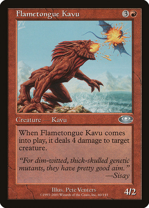 Flametongue Kavu (60) [Planeshift]