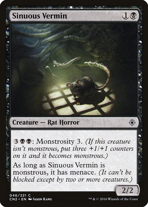 Sinuous Vermin (46) [Conspiracy: Take the Crown]