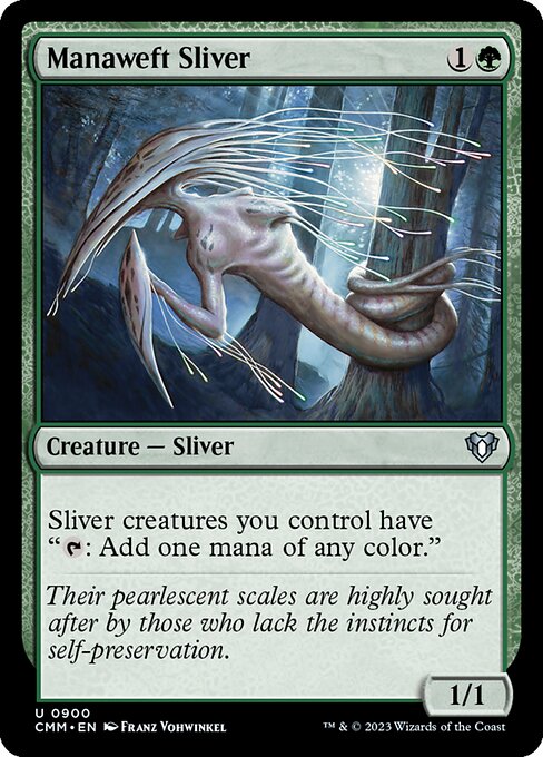 Manaweft Sliver (900) [Commander Masters]