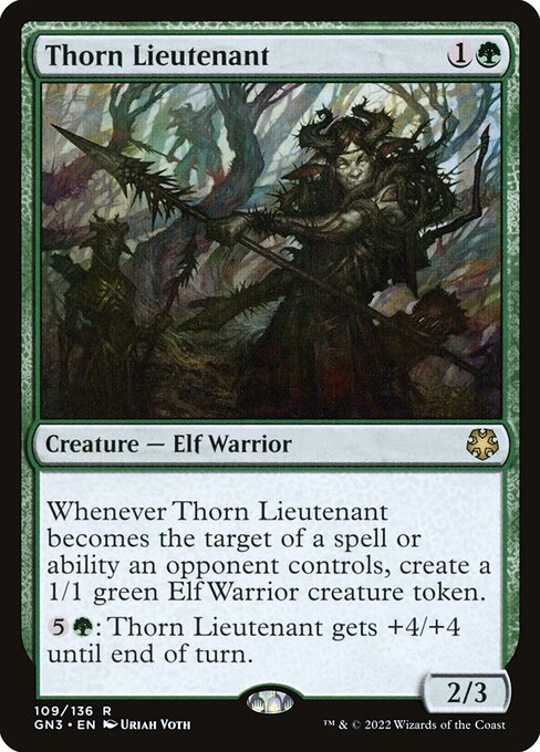 Thorn Lieutenant (109) [Game Night: Free-for-All]