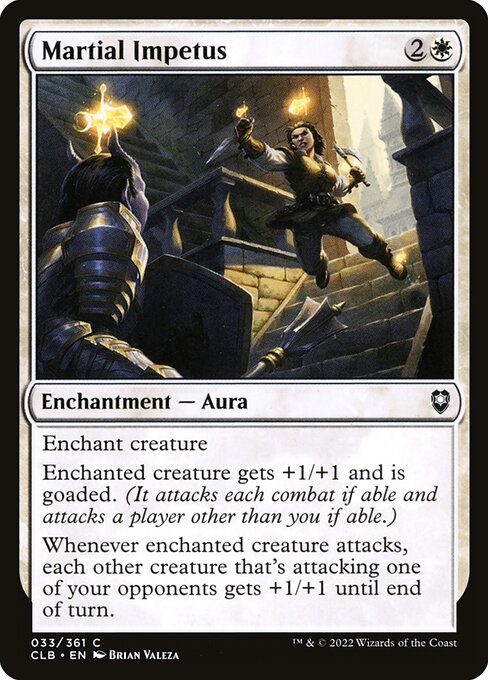 Martial Impetus (33) [Commander Legends: Battle for Baldur's Gate]