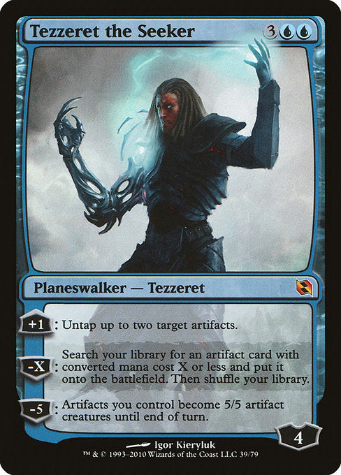 Tezzeret the Seeker (39) [Duel Decks: Elspeth vs. Tezzeret]