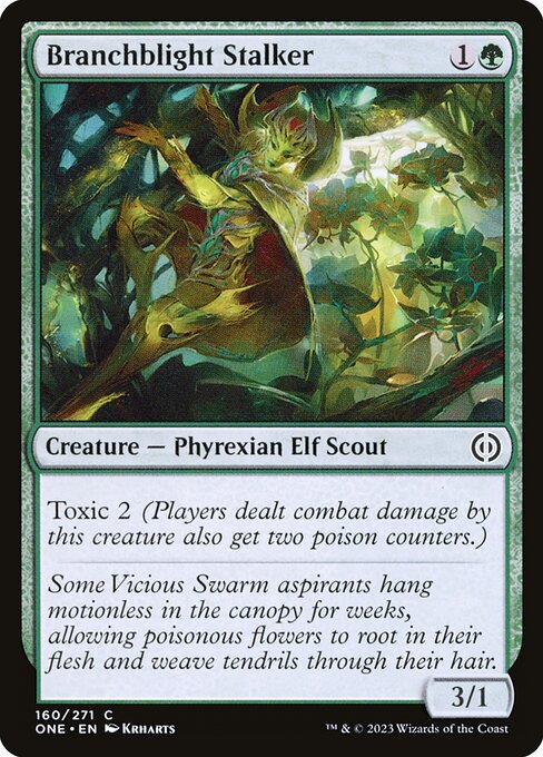 Branchblight Stalker (160) [Phyrexia: All Will Be One]