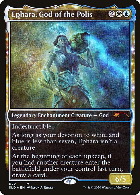 Ephara, God of the Polis (72) [Secret Lair Drop] [Showcase]