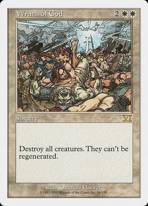 Wrath of God (54) [Classic Sixth Edition]