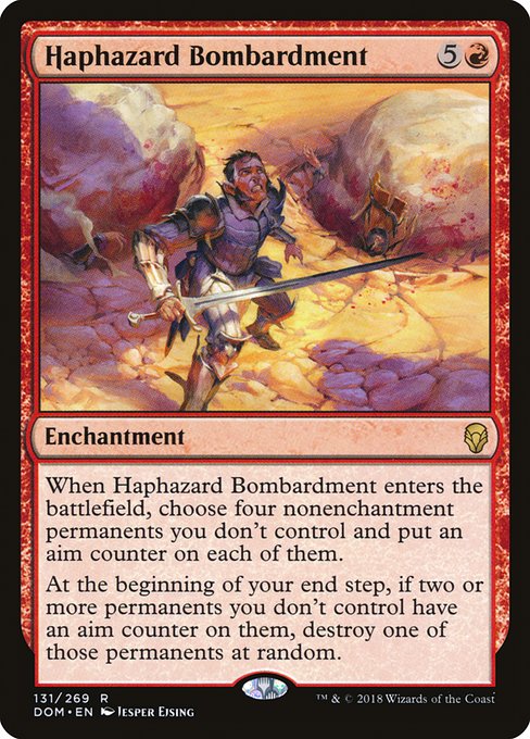 Haphazard Bombardment (131) [Dominaria]