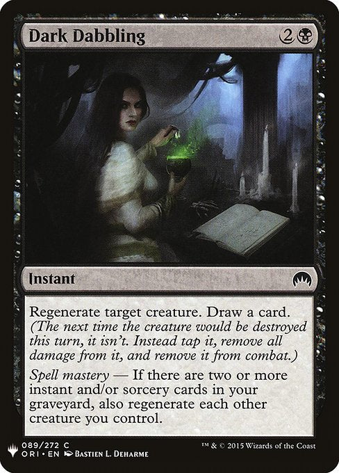 Dark Dabbling (ORI-89) [The List]