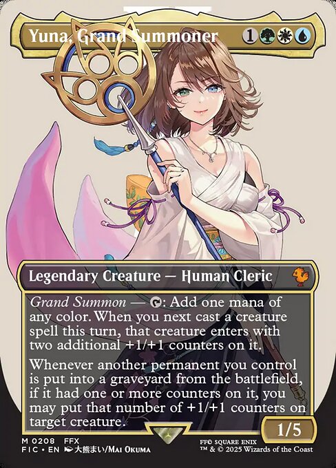 Yuna, Grand Summoner (208) [Final Fantasy Commander]