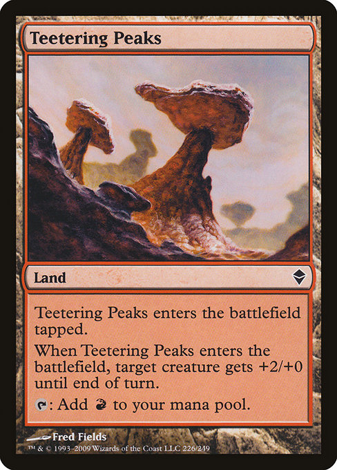Teetering Peaks (226) [Zendikar]