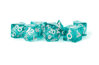 Mana Extract Liquid Core Sharp Edge Resin 7 Piece Dice Set image 0