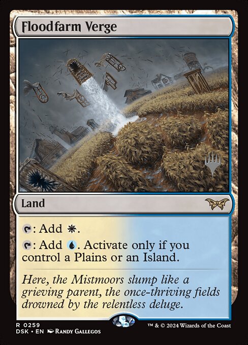 Floodfarm Verge (259p) [Duskmourn: House of Horror Promos]