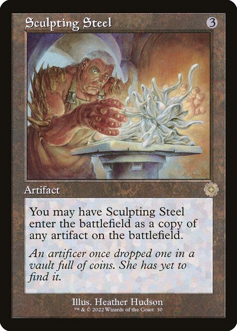 Sculpting Steel (50) [The Brothers' War Retro Artifacts]