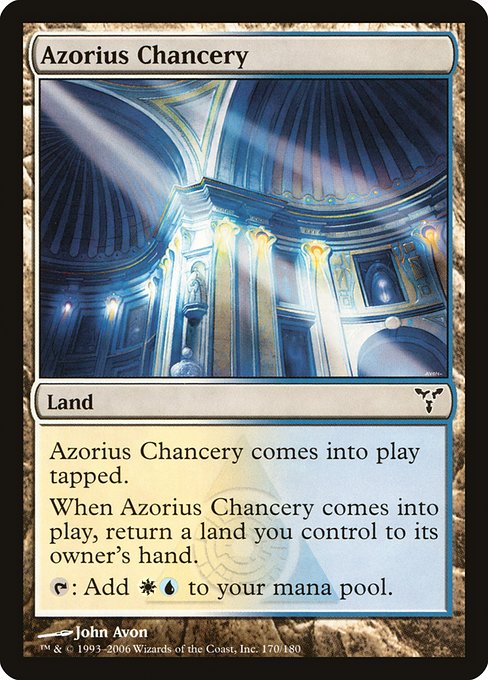 Azorius Chancery (170) [Dissension]