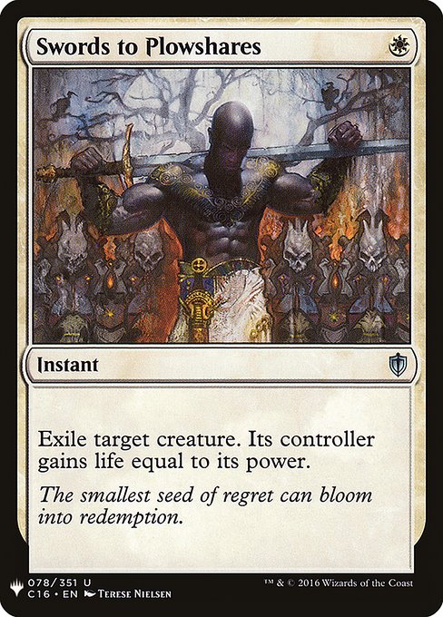 Swords to Plowshares (C16-78) [The List]