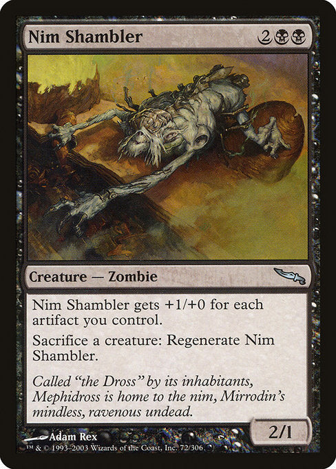 Nim Shambler (72) [Mirrodin]