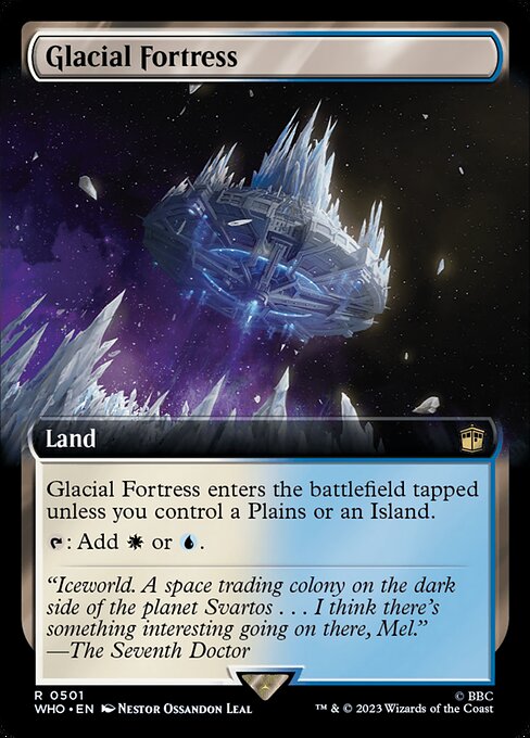 Glacial Fortress (501) [Doctor Who] [Extended Art]