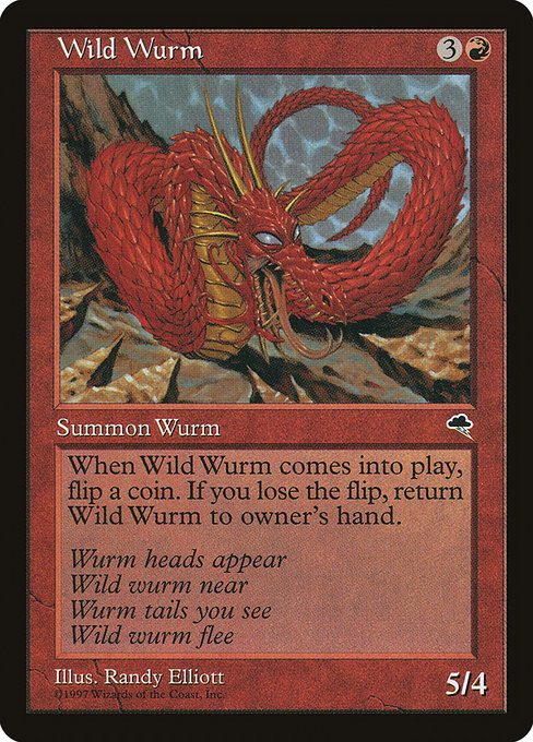Wild Wurm (212) [Tempest]