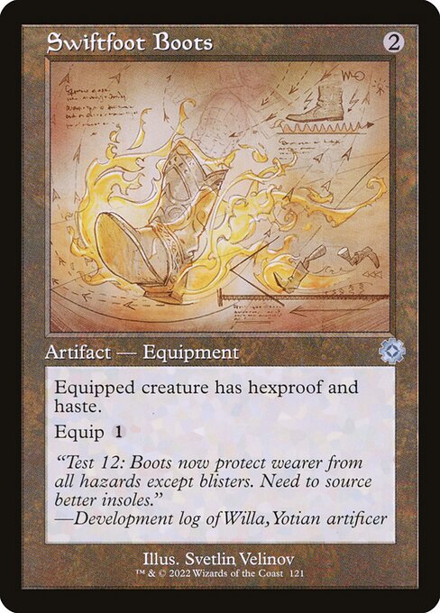 Swiftfoot Boots (121) [The Brothers' War Retro Artifacts]