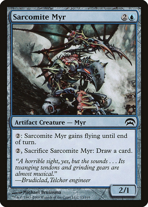 Sarcomite Myr (13) [Planechase]