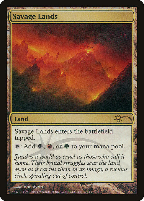 Savage Lands (12) [Friday Night Magic 2011]