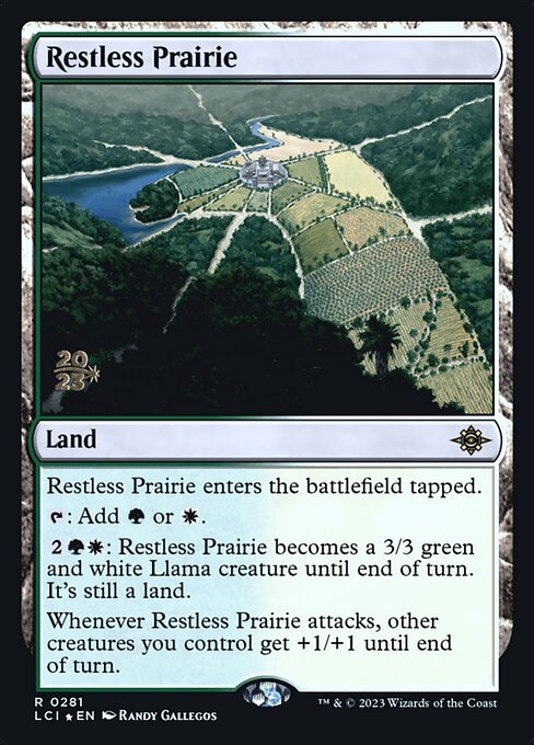 Restless Prairie (281s) [The Lost Caverns of Ixalan Promos]