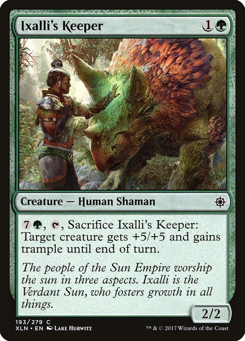 Ixalli's Keeper (193) [Ixalan]