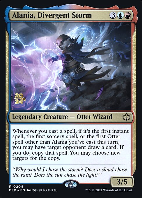 Alania, Divergent Storm (204s) [Bloomburrow Promos]