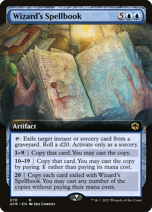 Wizard's Spellbook (370) [Adventures in the Forgotten Realms] [Extended Art]