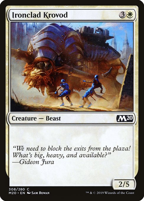 Ironclad Krovod (308) [Core Set 2020]