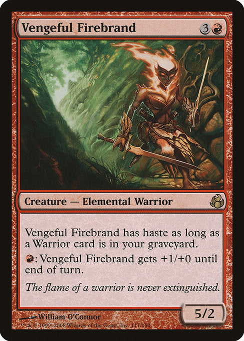 Vengeful Firebrand (111) [Morningtide]