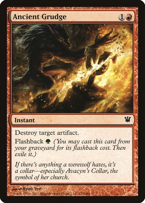 Ancient Grudge (127) [Innistrad]