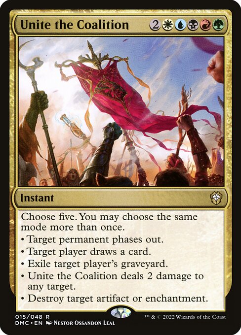 Unite the Coalition (15) [Dominaria United Commander]