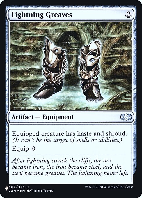 Lightning Greaves (2XM-267) [The List]