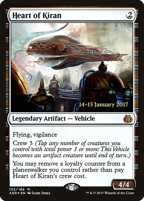 Heart of Kiran (153s) [Aether Revolt Promos]