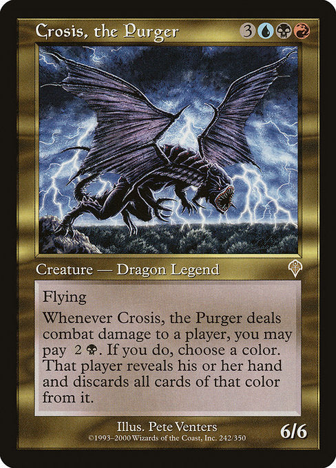 Crosis, the Purger (242) [Invasion]