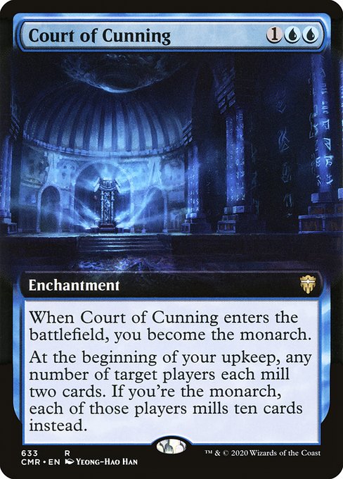 Court of Cunning (633) [Commander Legends] [Extended Art]