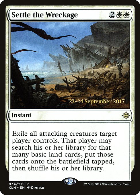 Settle the Wreckage (34s) [Ixalan Promos]
