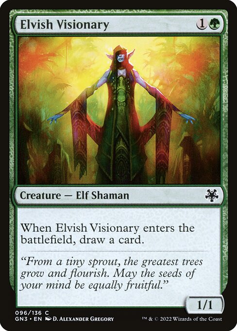 Elvish Visionary (96) [Game Night: Free-for-All]
