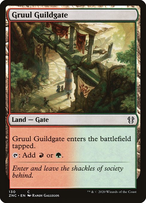 Gruul Guildgate (130) [Zendikar Rising Commander]