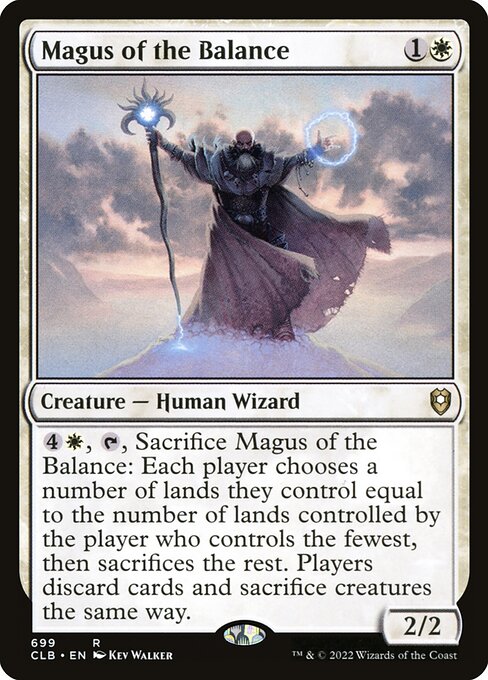 Magus of the Balance (699) [Commander Legends: Battle for Baldur's Gate]
