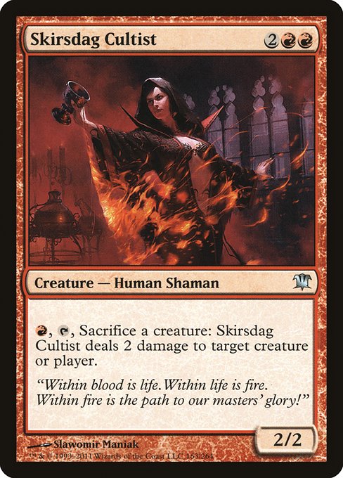 Skirsdag Cultist (163) [Innistrad]