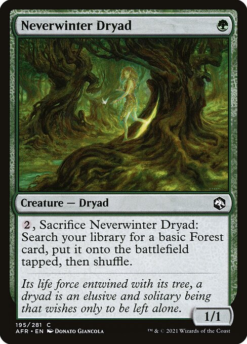 Neverwinter Dryad (195) [Adventures in the Forgotten Realms]