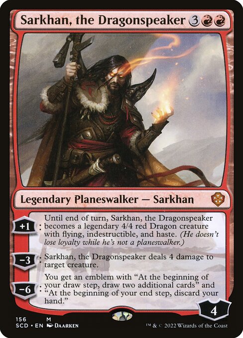 Sarkhan, the Dragonspeaker (156) [Starter Commander Decks]