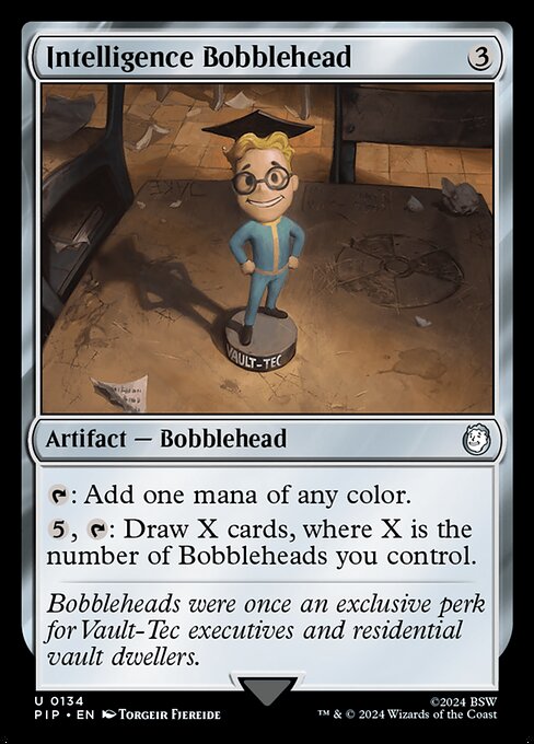 Intelligence Bobblehead (134) [Fallout]
