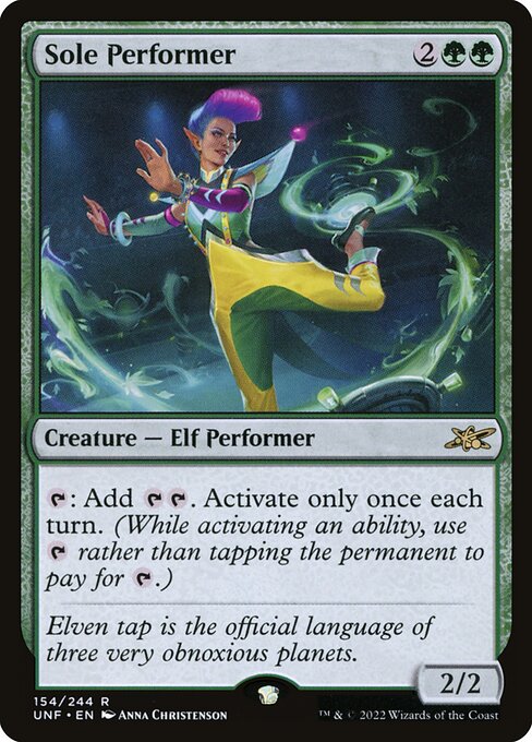 Sole Performer (154) [Unfinity]