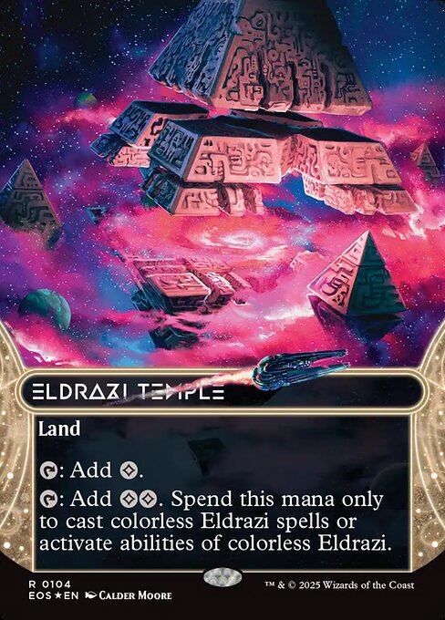 Eldrazi Temple (104) [Edge of Eternities: Stellar Sights]