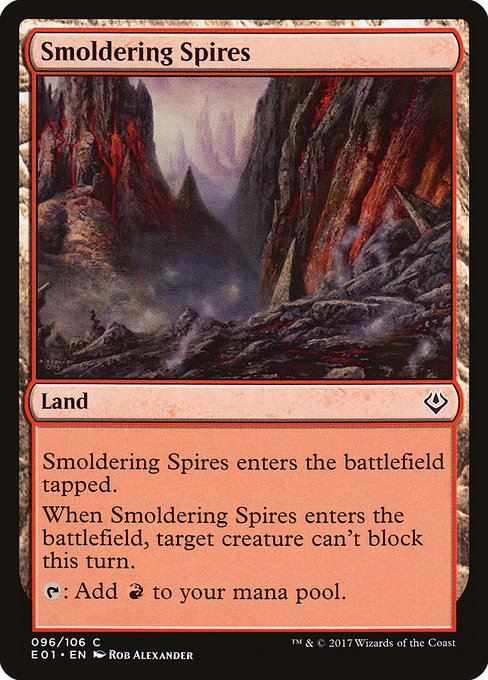 Smoldering Spires (96) [Archenemy: Nicol Bolas]