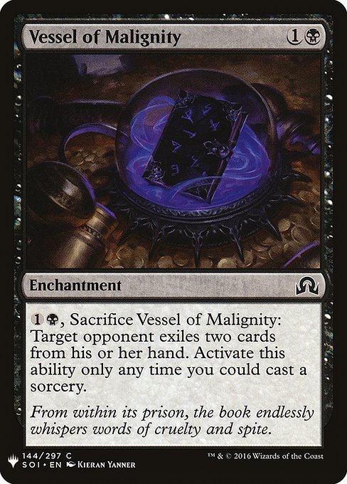 Vessel of Malignity (SOI-144) [The List]