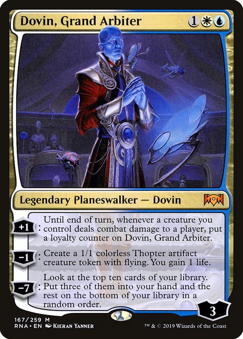 Dovin, Grand Arbiter (167) [Ravnica Allegiance]